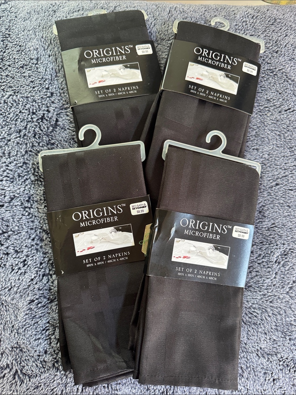 ORIGINS Microfiber Napkins- NEW 8 total